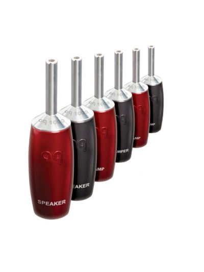 Комплект коннекторов AudioQuest SureGrip 1000 - BANANA Silver, 4 шт