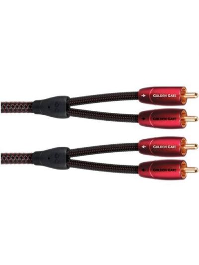 Кабель межблочный аудио AudioQuest Golden Gate 1.0m (RCA-RCA)