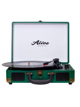 Виниловый проигрыватель Alive Audio GLAM Pine c Bluetooth