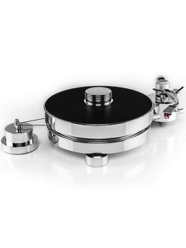 Виниловый проигрыватель Transrotor MAX с тонармом Rega RB 220, MM головкой Transrotor Uccello и прижимным диском