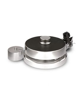 Виниловый проигрыватель Transrotor FAT BOB S TMD с тонармом Transrotor TRA9 Black, MC головкой Transrotor Merlo Reference, Блоком питания Konstant M1 Reference и прижимным диском