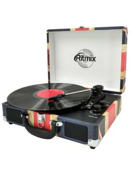 Проигрыватель винила Ritmix LP-120B UK Flag