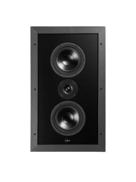 Настенная акустика Lyngdorf D-60 Matte Black, White Grille