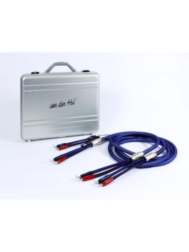 Акустический кабель Van Den Hul Mounted set 3T The Cloud Limited Edition Hybrid 3m BERRI bi-wiring (2-4) blue