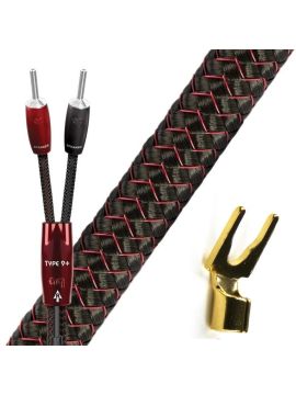 Кабель акустический AudioQuest Type 9 + DBS FR-SPADEG (4.0 м)