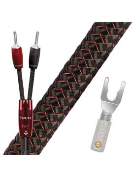 Кабель акустический AudioQuest Type 9 + DBS FR-SPADES (2.0 м)