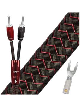 Кабель акустический AudioQuest Type 9 FR-SPADES (5.0 м)