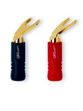 Разъем QED Airloc ABS WID Spade (QE1840) (пара)