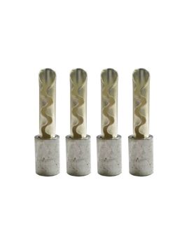 Комплект коннекторов AudioQuest Crimp BFA Silver, 40 шт