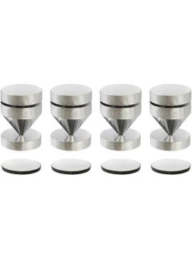 Демпферы с пятаками Dynavox 205049 silver