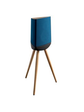 Полочная акустика Lyngdorf Cue-100 petrol blue with black base