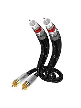 Кабель межблочный In-Akustik Exzellenz Stereo Cable RCA, 0.75m #006041007