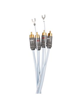 Кабель межблочный Supra Phono 2RCA-SC Ice Blue 1.0m