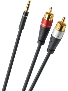 Кабель межблочный Oehlbach Select Audio Jack RCA Link, 2.0m (D1C33191)
