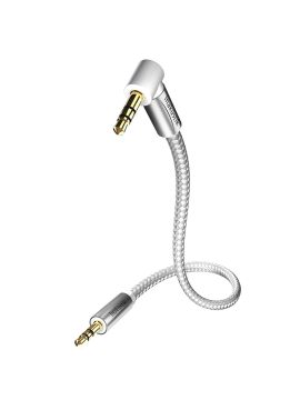 Кабель межблочный In-Akustik Premium MP3 Audio Cable 90° 3.5 Phone plug 0.75m #0041040075