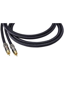 Кабель межблочный аудио Clarus Aqua CAA-005D 0.5m (2RCA-2RCA)