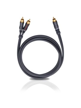 Кабель межблочный аудио Oehlbach BOOOM! Y-adapter cable anthracite, 10.0m (D1C23710)