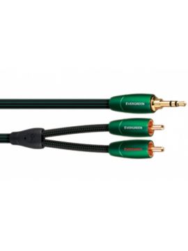 Кабель межблочный аудио AudioQuest Evergreen 3.0m (3.5mm-RCA)