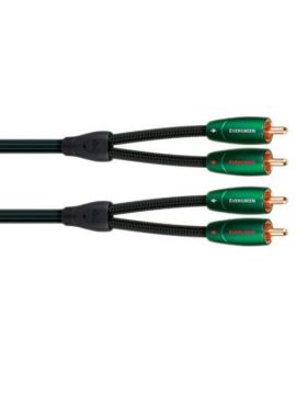 Кабель межблочный аудио AudioQuest Evergreen 2RCA-2RCA, 8.0 м