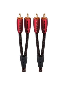 Кабель межблочный аудио AudioQuest Golden Gate 2RCA-2RCA, 12.0 м