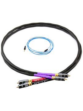 Кабель межблочный аудио Tellurium Q Black II Phono RCA 1.0m