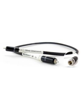 дубль Кабель межблочный аудио Tellurium Q Silver Diamond Waveform HF Digital RCA / BNC 1.0m