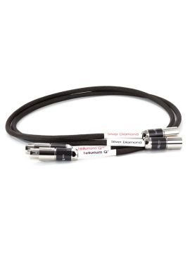 Кабель межблочный аудио Tellurium Q Silver Diamond XLR 1.0m