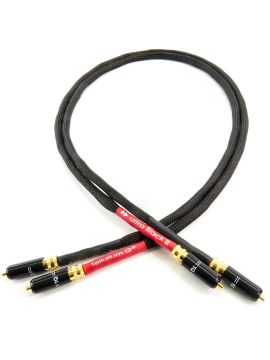 Кабель межблочный аудио Tellurium Q Ultra Black II RCA, 2.5м