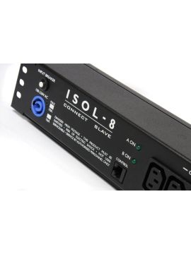 Isol-8 Connect Slave Schuko 2x2 black